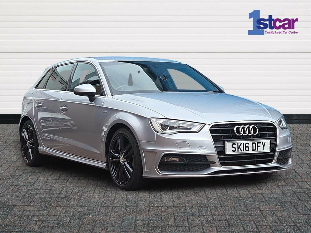 Audi A3 1.4 Tfsi Cod S Line Sportback S Tronic Nav - Silver