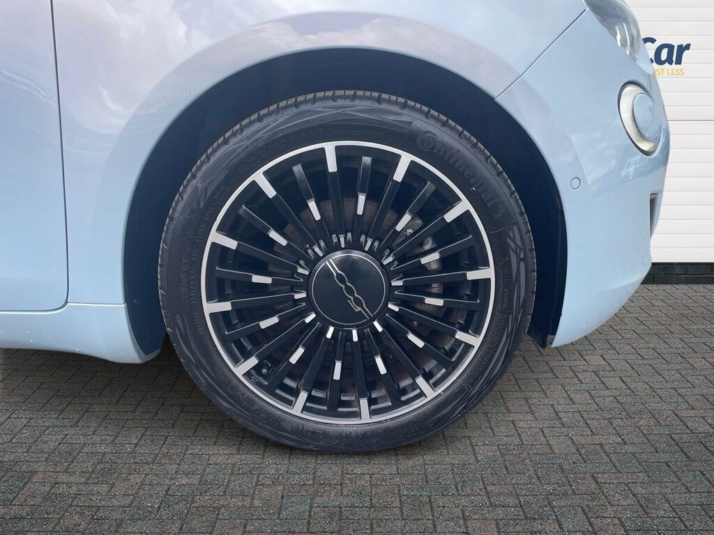 Fiat 500E 42Kwh La Prima - 2021 21 Blue #5