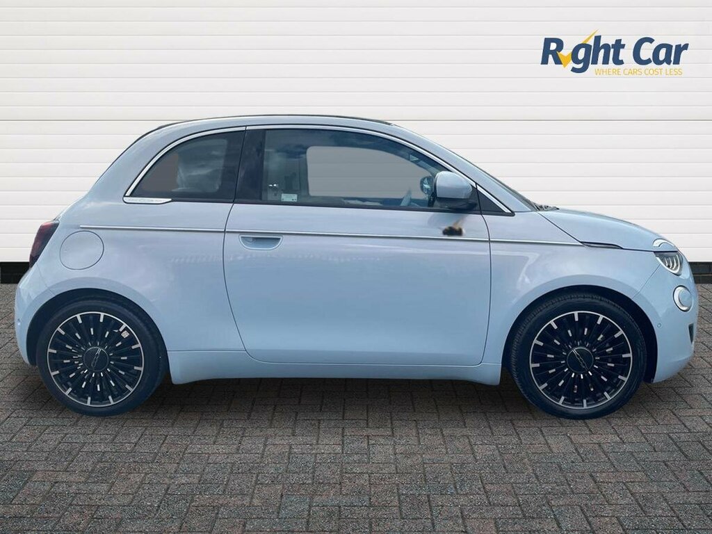 Fiat 500E 42Kwh La Prima - 2021 21 Blue #4