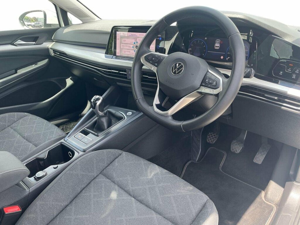 Volkswagen Golf 1.0 Tsi Life - 2021 70 SM70RCX White #6