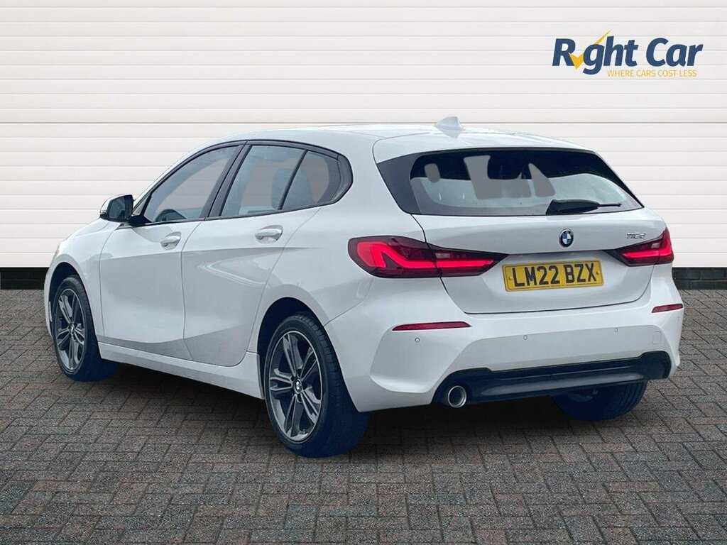 BMW 1 Series 1.5 116D Sport Lcp Dct - 2022 22 LM22BZX White #3