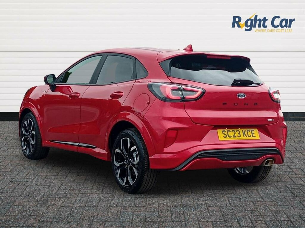 Ford Puma 1.0T Ecoboost Mhev St-line X - 2023 23 SC23KCE Red #3