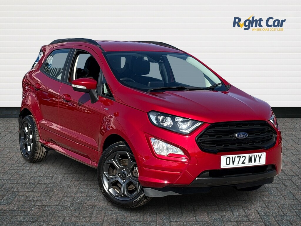 Ford Ecosport 1.0T Ecoboost St-line - 2022 72 Red