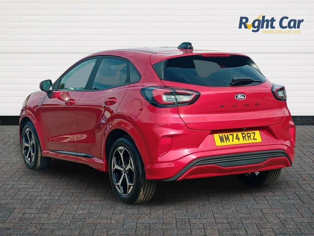 Ford Puma 1.0T Ecoboost Mhev St-line - 2024 74 WM74RRZ Red #3