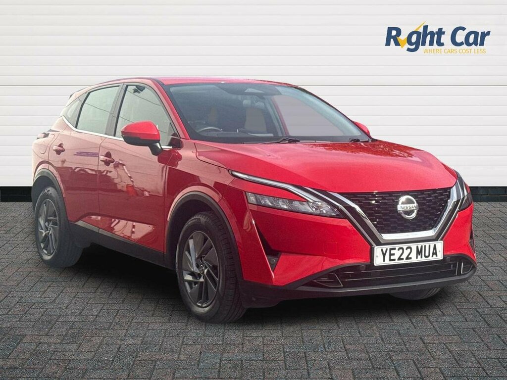 Nissan Qashqai 1.3 Dig-t Mhev Acenta Premium - 2022 22 YE22MUA Red