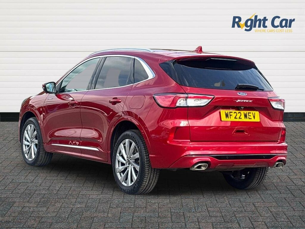 Ford Kuga 2.5H Duratec Vignale Cvt - 2022 22 WF22WEV Red #3