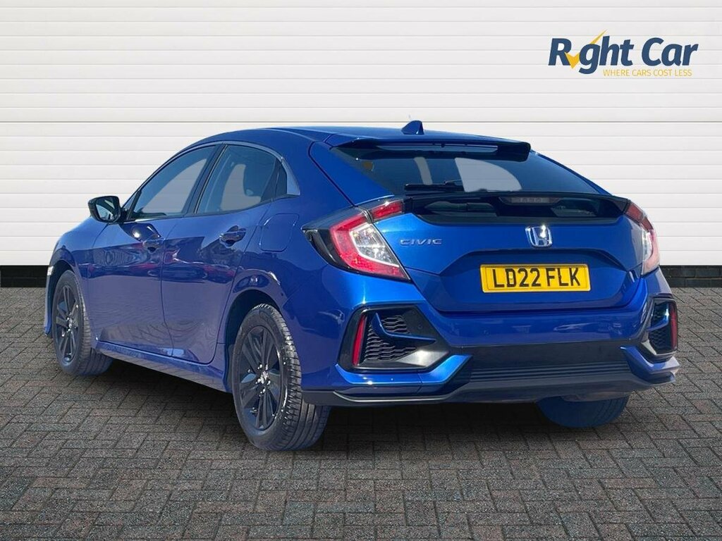 Honda Civic 2.0 Ehev Elegance Cvt White #3