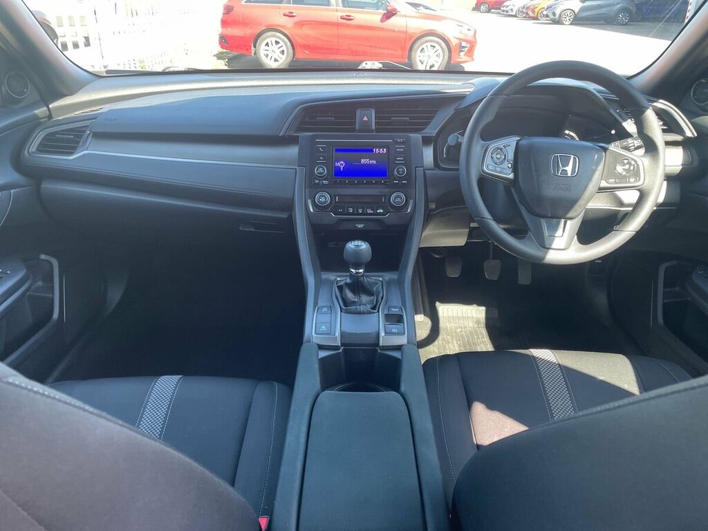 Honda Civic 2.0 Ehev Elegance Cvt White #8
