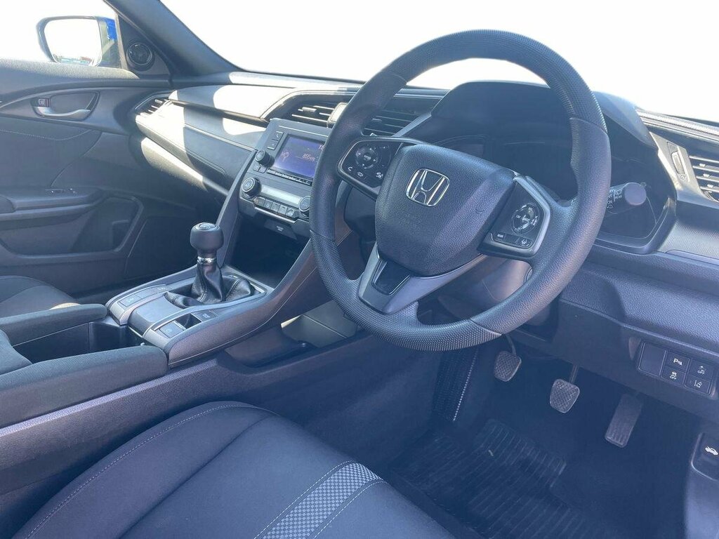 Honda Civic 2.0 Ehev Elegance Cvt White #6