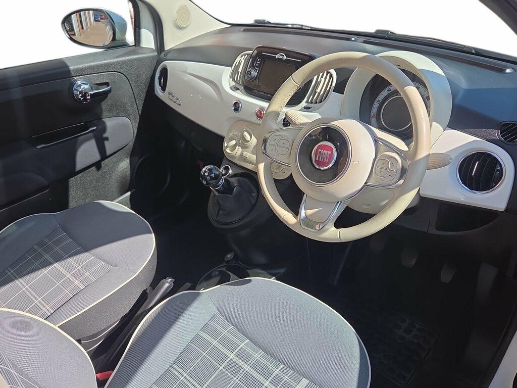 Fiat 500 1.2 Lounge - 2018 18 White #6