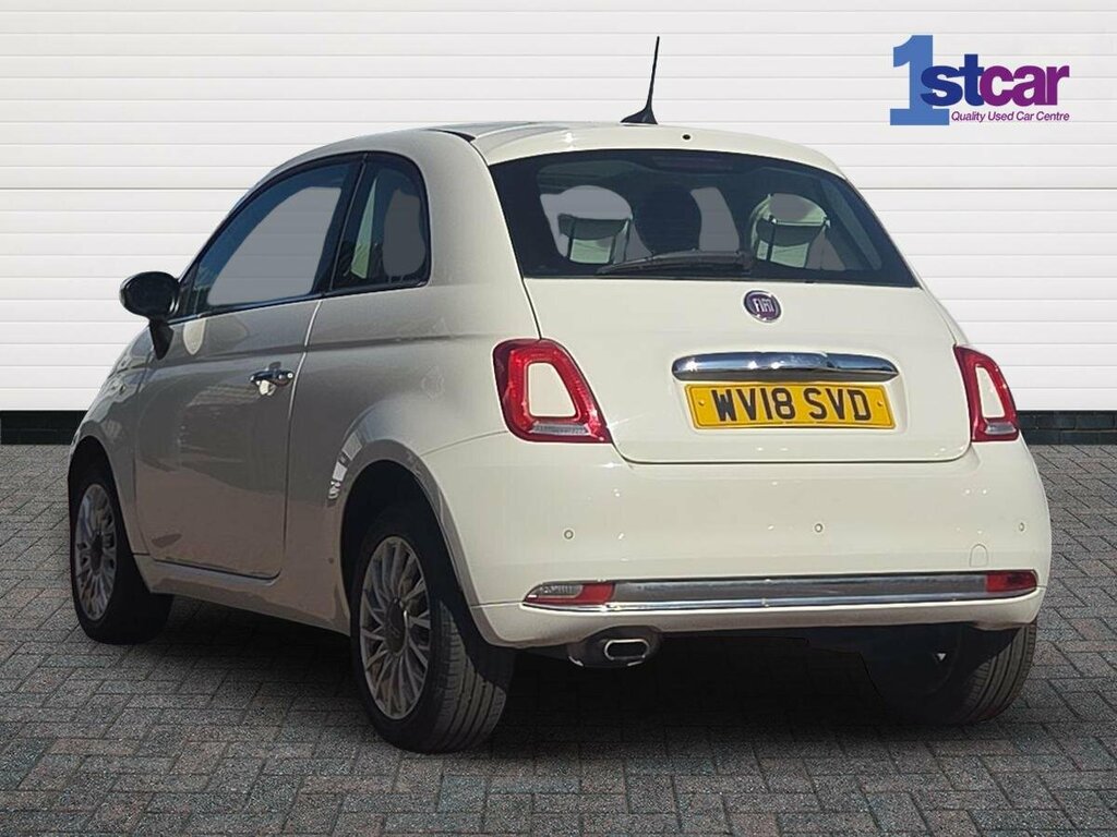 Fiat 500 1.2 Lounge - 2018 18 White #3