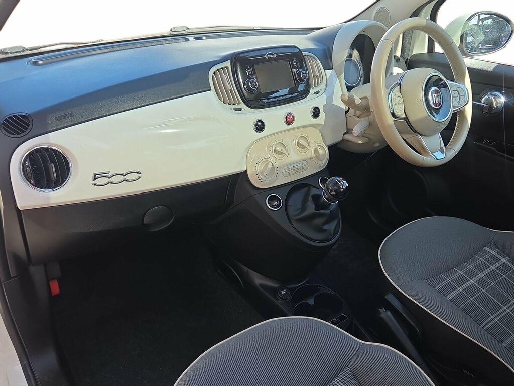 Fiat 500 1.2 Lounge - 2018 18 White #2