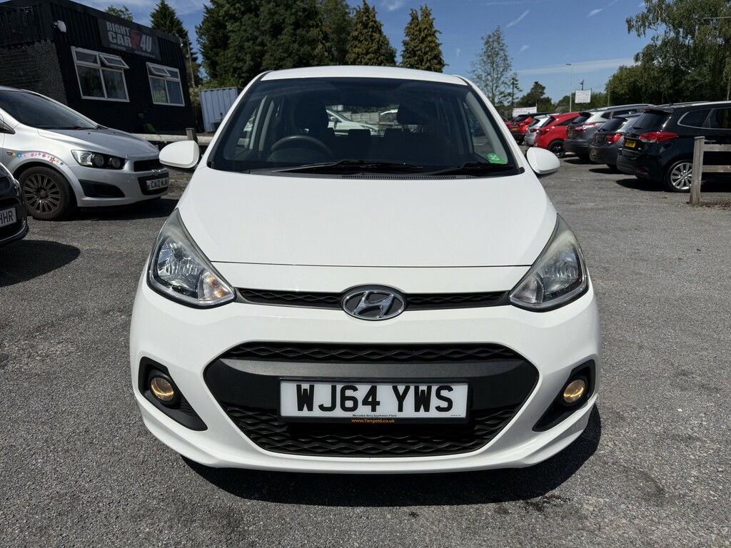 Hyundai I10 1.2 Se 2014 White #6