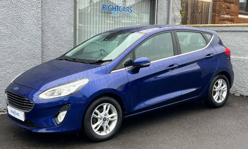 Ford Fiesta 1.1 Zetec - 2018 18 SA18HSK Blue #2
