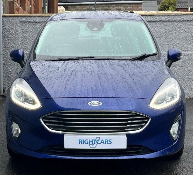 Ford Fiesta 1.1 Zetec - 2018 18 SA18HSK Blue #4