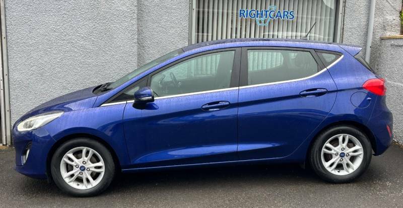 Ford Fiesta 1.1 Zetec - 2018 18 SA18HSK Blue #3