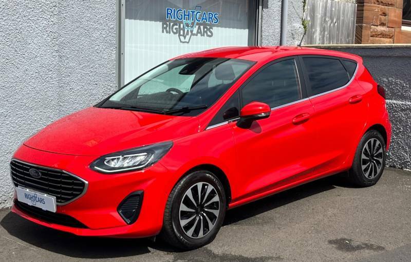 Ford Fiesta Fiesta Titanium Turbo Mhe - 2023 23 SA23ZHW Red #2