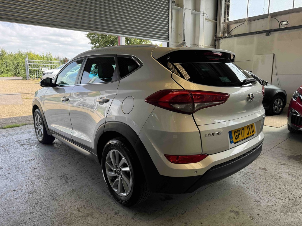 Hyundai Tucson 1.7 Crdi Blue Drive Premium GP17JYD Silver #4