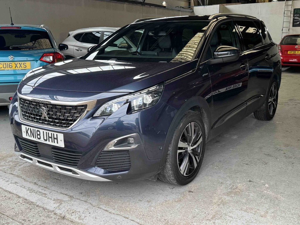 Peugeot 5008 2.0 Bluehdi Gt Line 7 Seater Blue #2