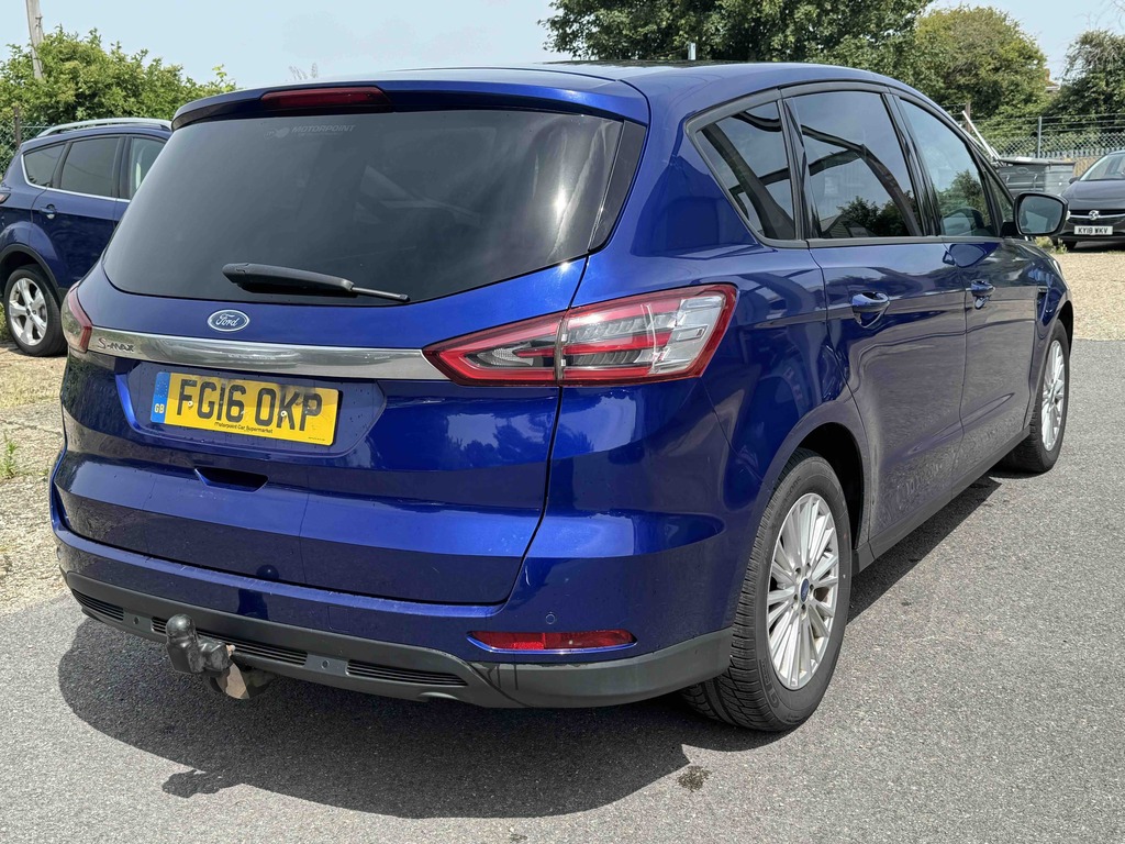 Ford S-Max 2.0 Tdci Zetec FG16OKP Blue #3