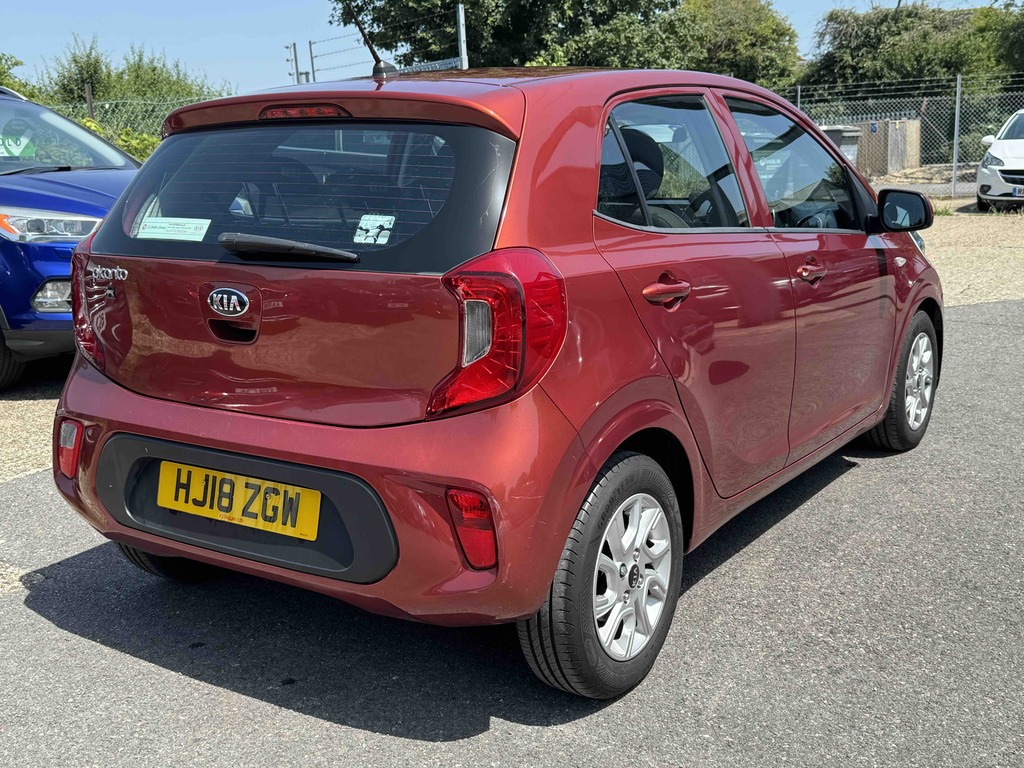 Kia Picanto 1.25 2 HJ18ZGW Orange #3
