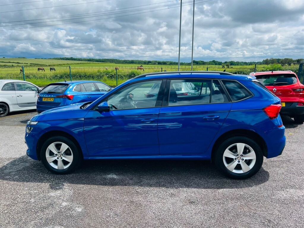 Skoda Kamiq 1.0 Tsi S Euro 6 Ss HK21SBU Blue #4
