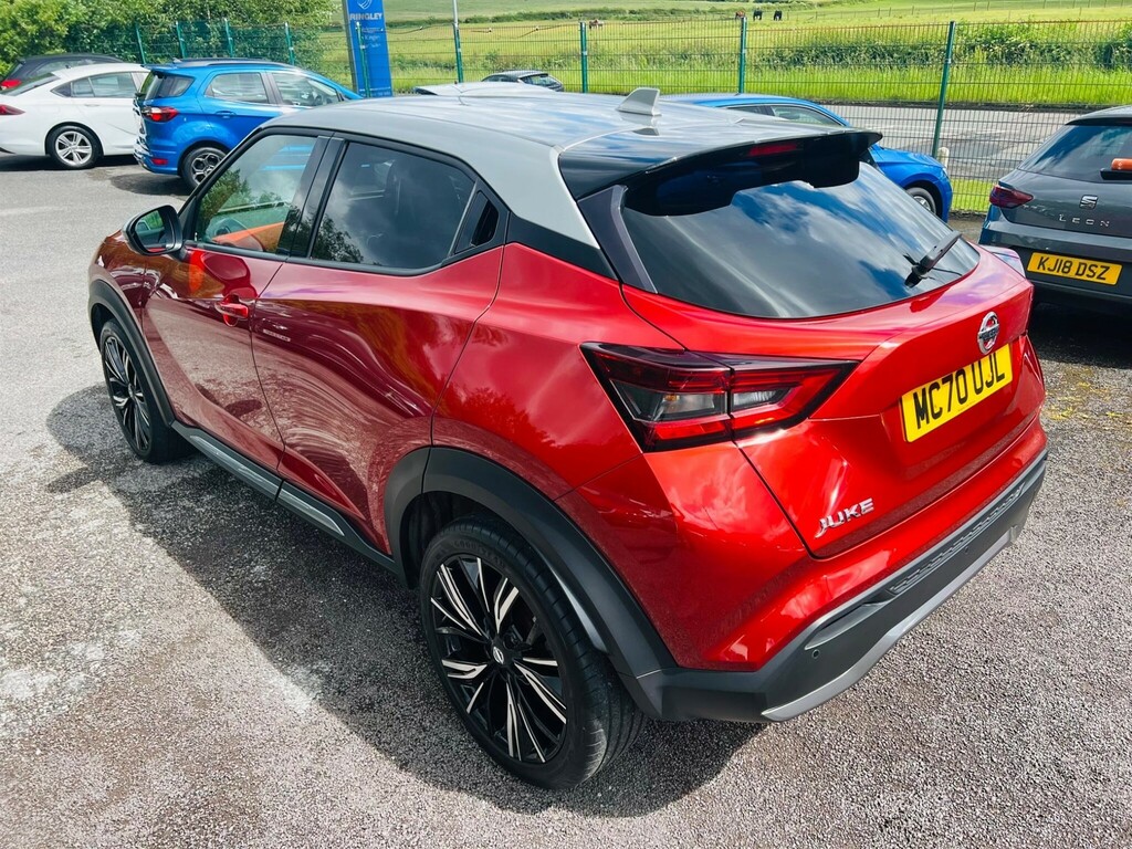 Nissan Juke 1.0 Dig-t Tekna Dct Euro 6 Ss Red #5