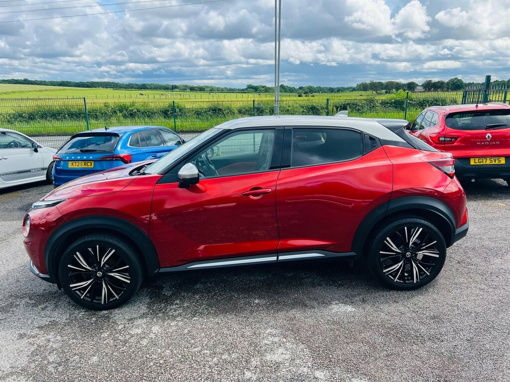 Nissan Juke 1.0 Dig-t Tekna Dct Euro 6 Ss Red #4