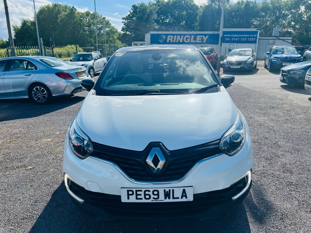 Renault Captur 0.9 Tce Energy Iconic Euro 6 Ss PE69WLA White #2