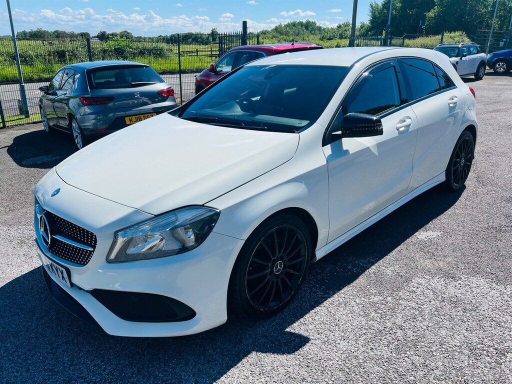 Mercedes-Benz A Class 1.5 Amg Line 7G-dct Euro 6 Ss CE66KYX White #3