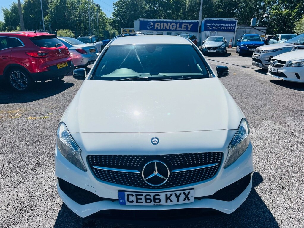 Mercedes-Benz A Class 1.5 Amg Line 7G-dct Euro 6 Ss CE66KYX White #2