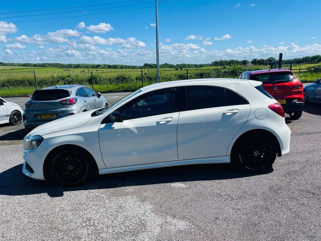 Mercedes-Benz A Class 1.5 Amg Line 7G-dct Euro 6 Ss CE66KYX White #4