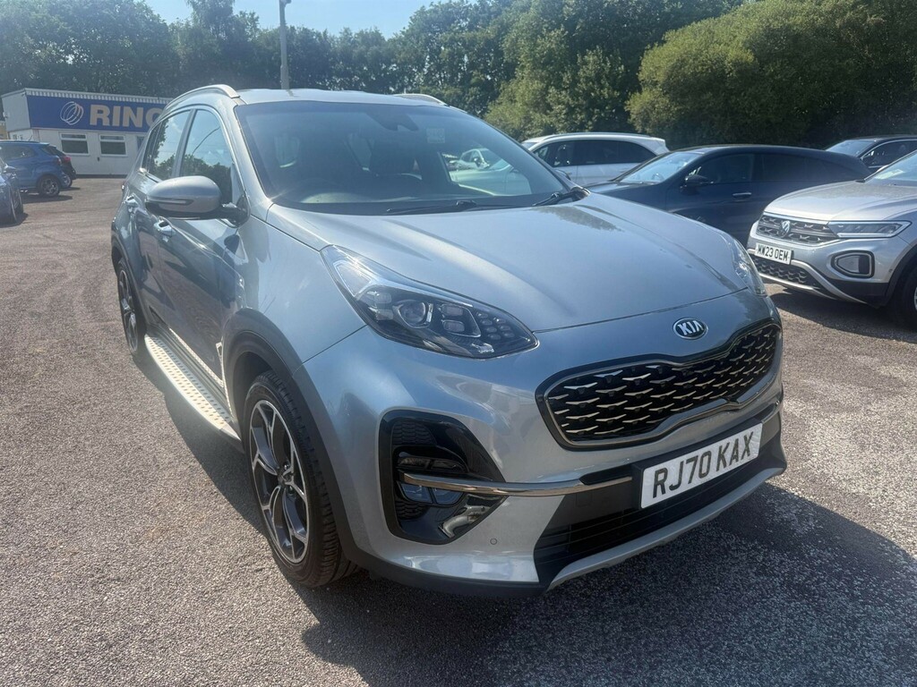 Kia Sportage 1.6 Crdi Mhev Gt-line Euro 6 Ss Silver