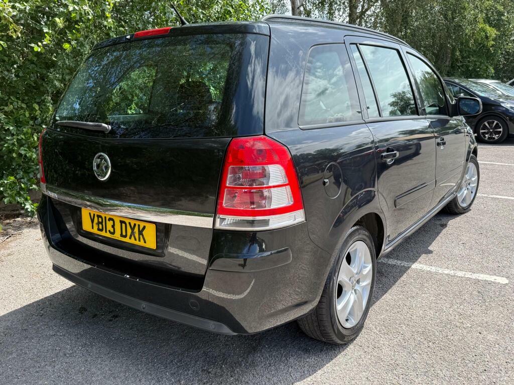 Vauxhall Zafira 1.6 16V Exclusiv Euro 5 Black #6