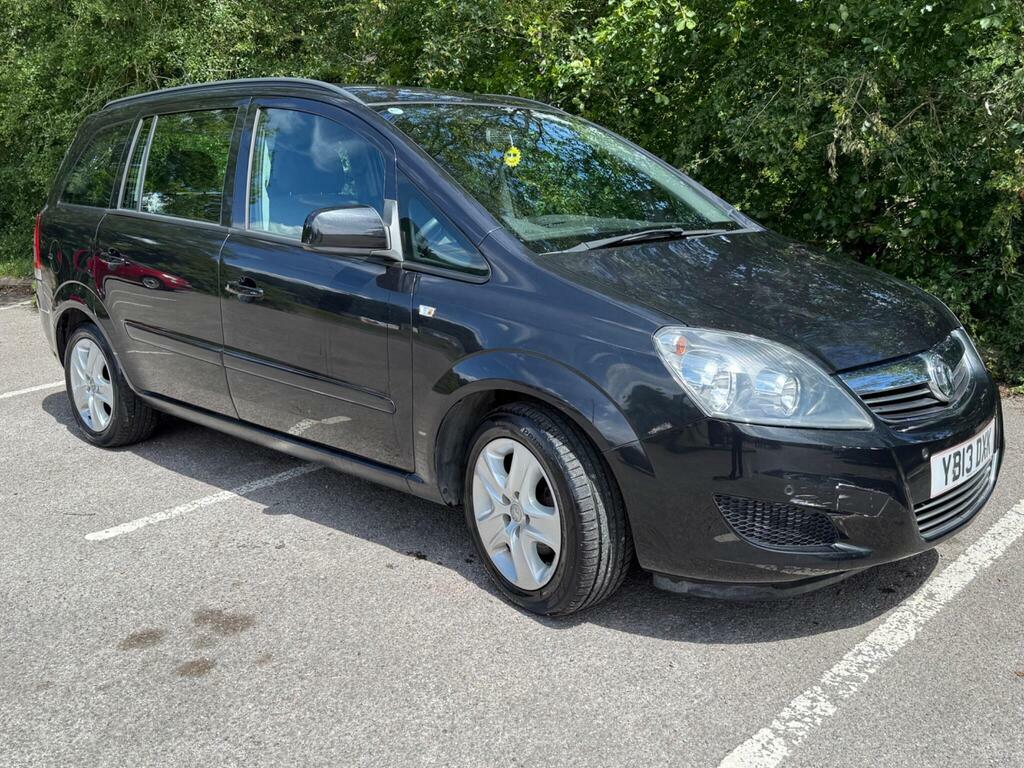 Vauxhall Zafira 1.6 16V Exclusiv Euro 5 Black