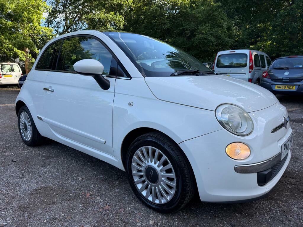 Fiat 500 1.2 Lounge Euro 5 S S White