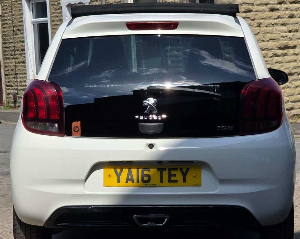 Peugeot 108 1.2 Puretech Roland Garros Top Euro 6 YA16TEY  #6