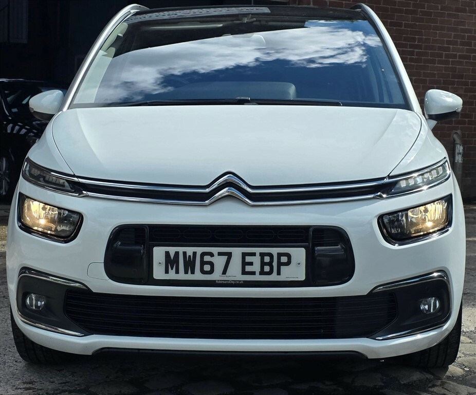 Citroen Grand C4 Picasso 1.6 Bluehdi Flair Euro 6 Ss MW67EBP White #2