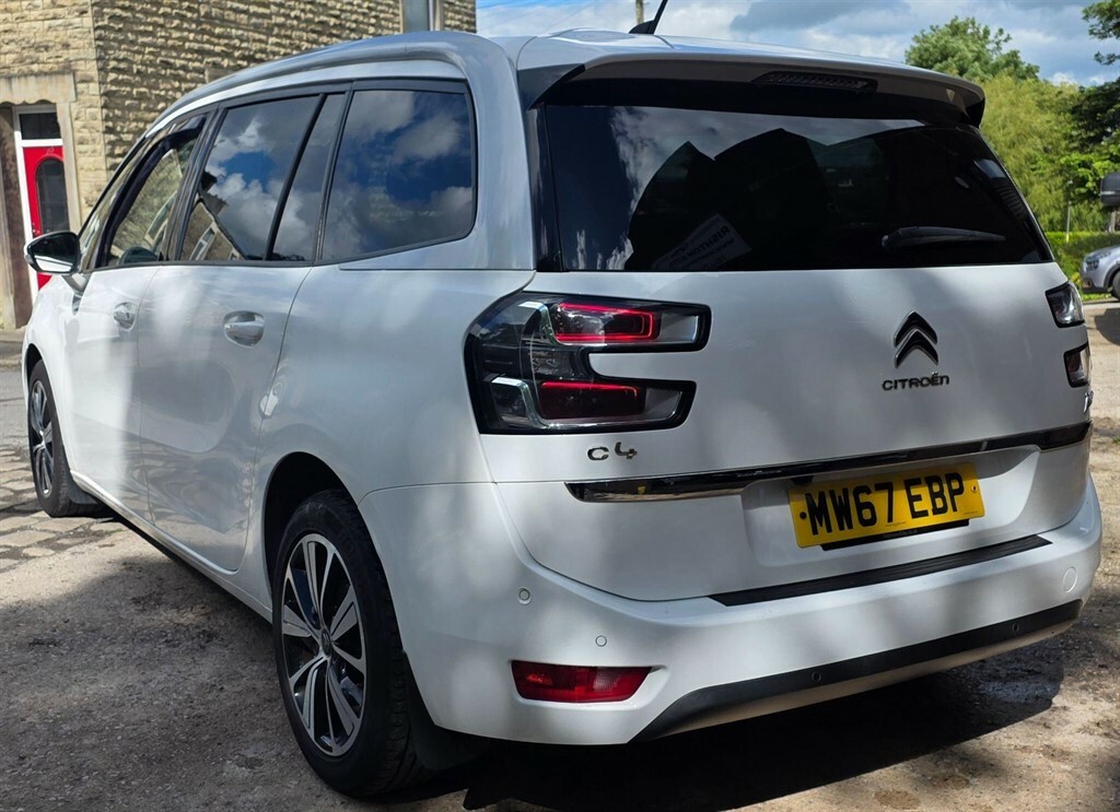 Citroen Grand C4 Picasso 1.6 Bluehdi Flair Euro 6 Ss MW67EBP White #4