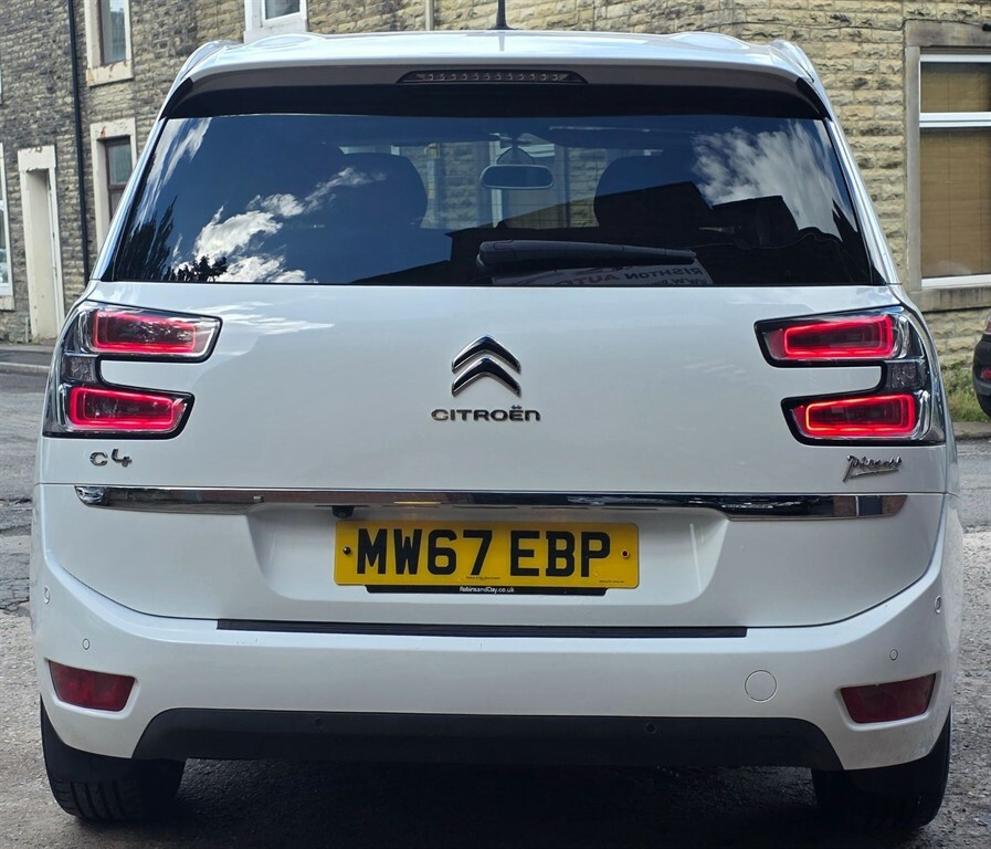 Citroen Grand C4 Picasso 1.6 Bluehdi Flair Euro 6 Ss MW67EBP White #6