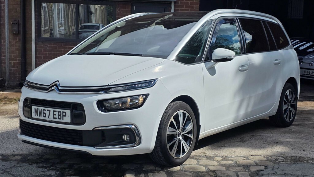 Citroen Grand C4 Picasso 1.6 Bluehdi Flair Euro 6 Ss MW67EBP White #3
