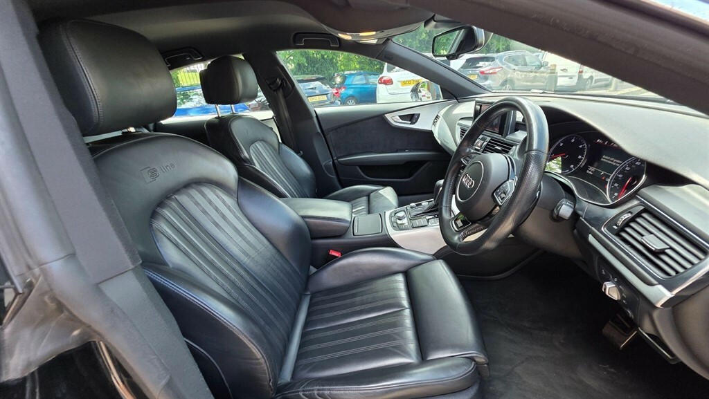 Audi A7 4.0 S7 Sportback Tfsi Quattro 444 Bhp Black #10