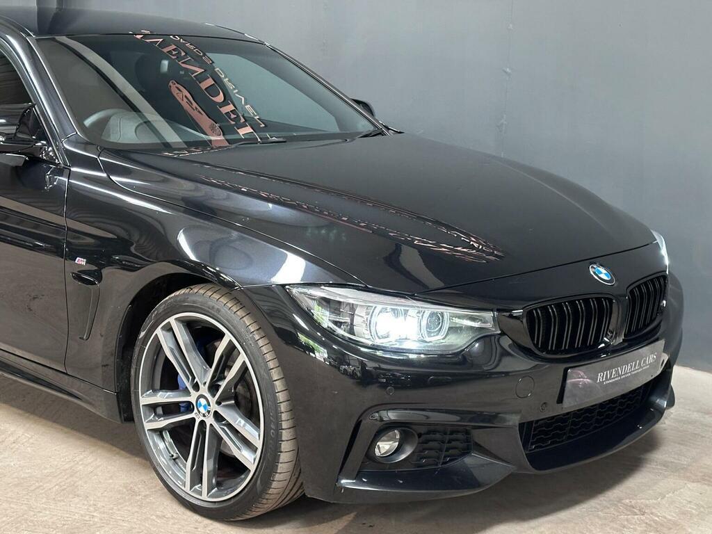 BMW 4 Series Gran Coupe Hatchback 2.0 420D M Sport Euro 6 Ss Black #5