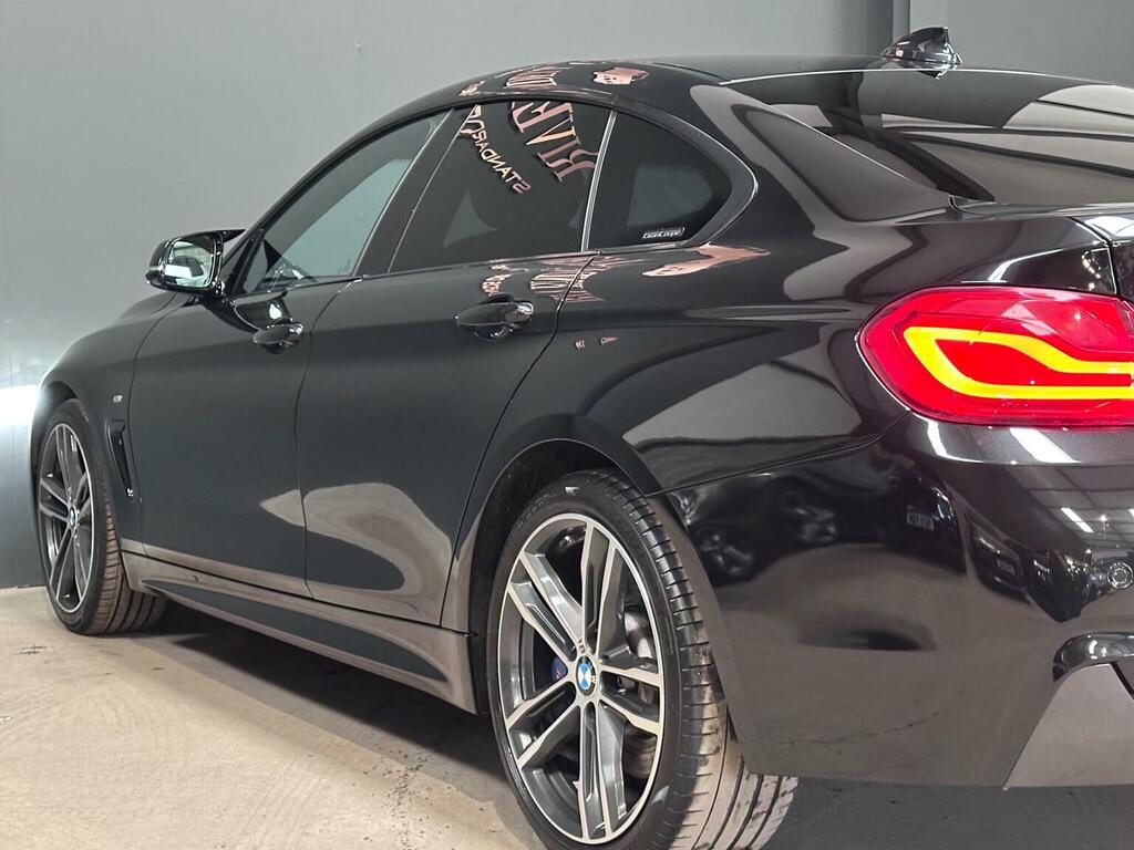 BMW 4 Series Gran Coupe Hatchback 2.0 420D M Sport Euro 6 Ss Black #3