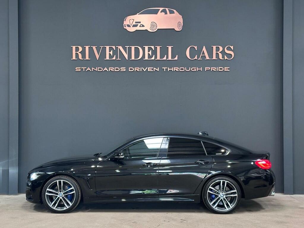 BMW 4 Series Gran Coupe Hatchback 2.0 420D M Sport Euro 6 Ss Black #4