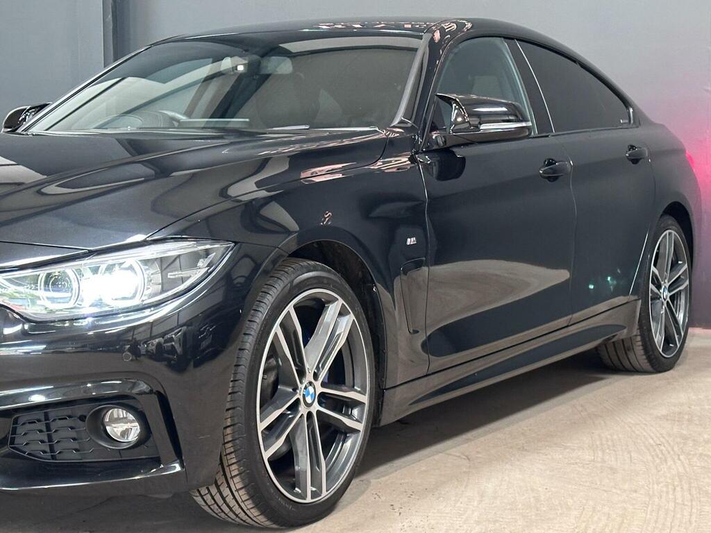 BMW 4 Series Gran Coupe Hatchback 2.0 420D M Sport Euro 6 Ss Black #2