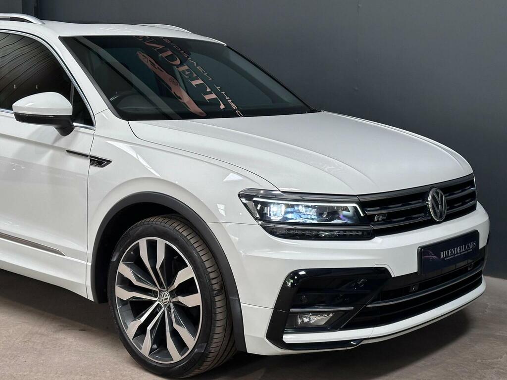 Volkswagen Tiguan Suv 2.0 Tdi R-line Dsg 4Motion Euro 6 Ss 2 ND18EAJ White #6