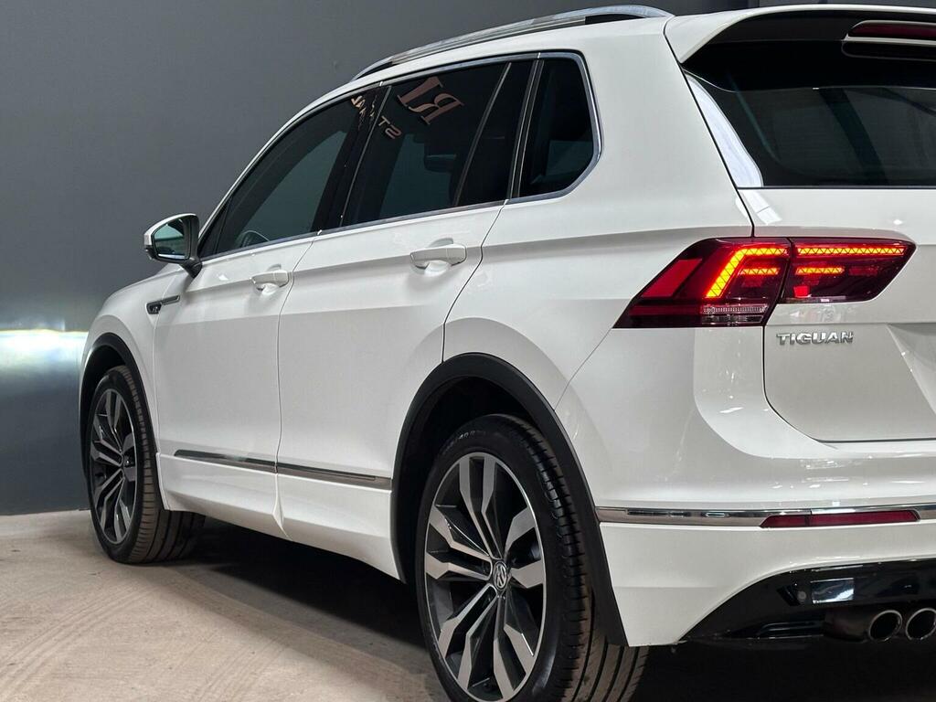 Volkswagen Tiguan Suv 2.0 Tdi R-line Dsg 4Motion Euro 6 Ss 2 ND18EAJ White #5