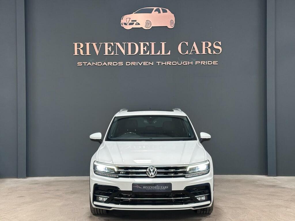 Volkswagen Tiguan Suv 2.0 Tdi R-line Dsg 4Motion Euro 6 Ss 2 ND18EAJ White #3