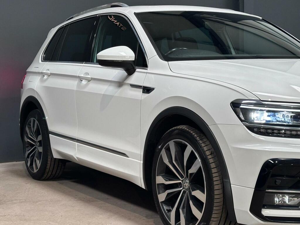Volkswagen Tiguan Suv 2.0 Tdi R-line Dsg 4Motion Euro 6 Ss 2 ND18EAJ White #2